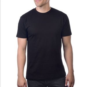 Cotton Heritage Black Short-sleeve Tee